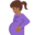 pregnant woman, medium-dark skin tone